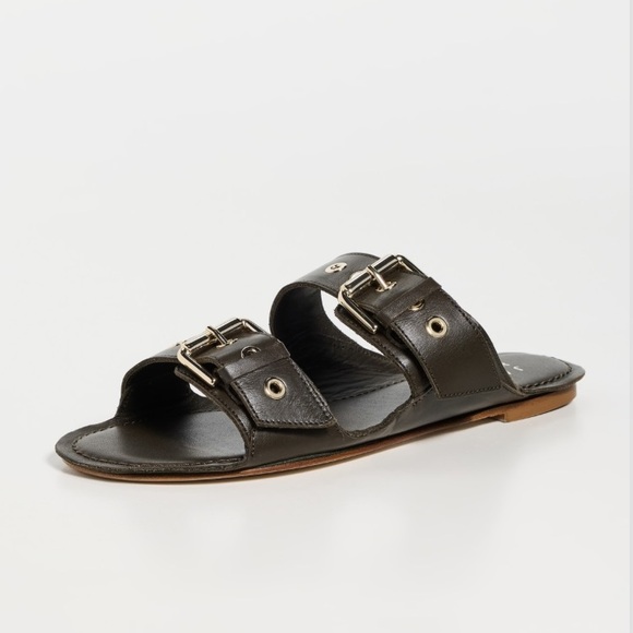 Jamie Haller Double Buckle Slide - Picture 2 of 6